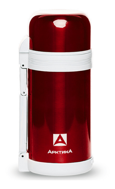 Термос АРКТИКА 202-800 с широким горлом 0.8л красный