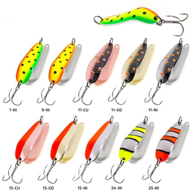 Блесна колеблющаяся AKARA ЛЕНОК 63мм 15гр #11-GO Блесна колеблющаяся AKARA ЛЕНОК 63мм 15гр #11-GO