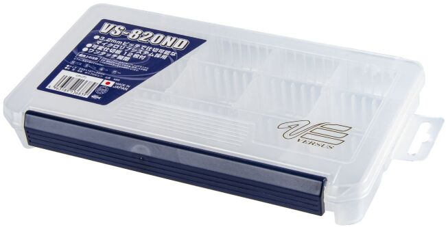 Коробка рыболов. Meiho Versus VS-820ND Clear 233x127x34 Коробка рыболов. Meiho Versus VS-820ND Clear 233x127x34