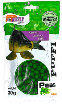 Воздушное тесто плавающее GRIZZLY BAITS Puffi Peas mini 30гр/уп Воздушное тесто плавающее GRIZZLY BAITS Puffi Peas mini 30гр/уп
