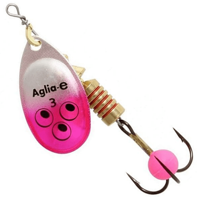 Блесна вращающаяся MEPPS Aglia E Pink (розовый) №3 6,5гр Блесна вращающаяся MEPPS Aglia E Pink (розовый) №3 6,5гр
