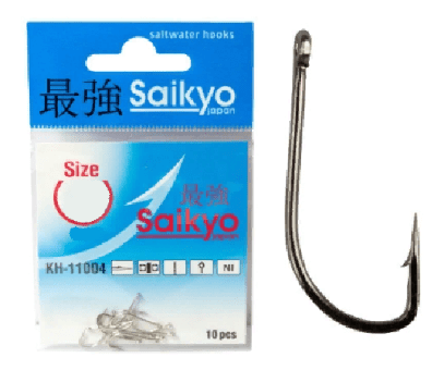 Крючок SAIKYO KH-11004 Crystal Ni №12 10шт/уп