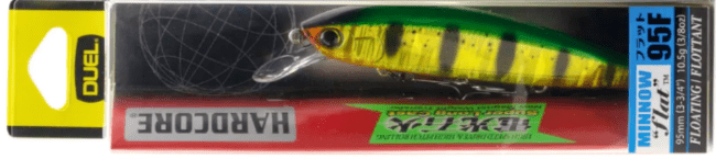 Воблер DUEL Hardcore Minnow Flat 95F 95мм 10.5гр 0.0-0.5м F1126-HPC