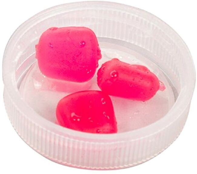 Силиконовая приманка G.STREAM красная кукуруза/клубника Силиконовая приманка G.STREAM красная кукуруза/клубника