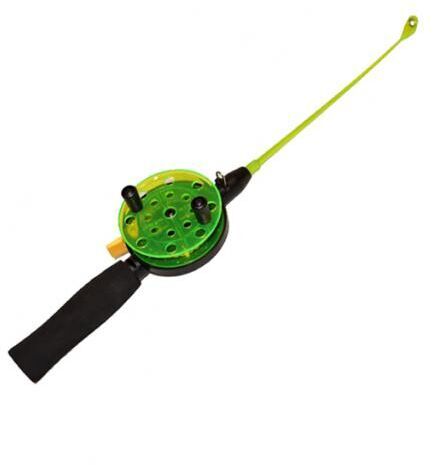 Удочка зимняя KUTBERT QL-201 Ø75мм 40см с курком ПК ручка неопрен