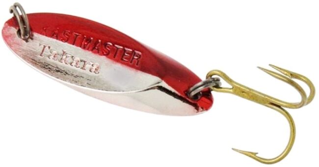 Блесна колеблющаяся TAKARA Kastmaster 74мм 56.0гр цвет: серебро/красный(B5)