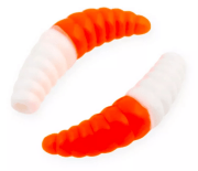 Силиконовая приманка AKARA Trout Time MAGGOT1,6"/40мм #436 10шт/уп Cheese