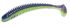 Виброхвост KEITECH Swing Impact 3" PAL#06 Violet Lime Belly 7.5см 2.2гр 10шт/уп