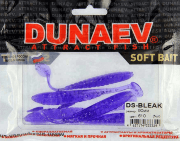Приманка DS-BLEAK 90мм 5шт/уп, цвет (610) фиолетовый, блестки серебрянные Приманка DS-BLEAK 90мм 5шт/уп, цвет (610) фиолетовый, блестки серебрянные