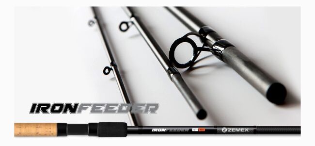 Удилище фидер ZEMEX Iron Medium Feeder 12ft/3.66м до 90гр