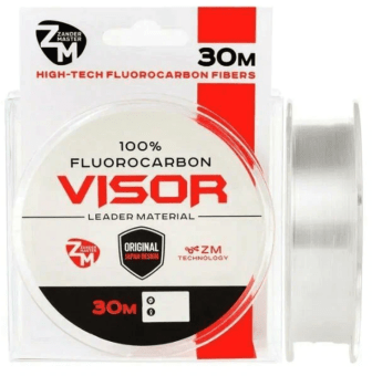 Леска  Zander Master  VISOR Fluorocarbon 100% 30m 0.234мм  4.25кг Леска  Zander Master  VISOR Fluorocarbon 100% 30m 0.234мм  4.25кг