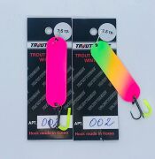 Блесна колеблющаяся TROUTTHEME Trout Special Winter 7.5гр 55мм #002