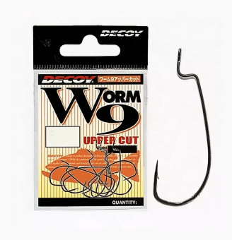 Крючок офсетный DECOY Worm 9 Upper Cut #4/0 черн кован 6шт/уп (802076) Крючок офсетный DECOY Worm 9 Upper Cut #4/0 черн кован 6шт/уп (802076)