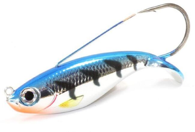 Блесна колеблющаяся незацепляйка RAPALA Weedless Shad 8см 16гр WSD08-MBT