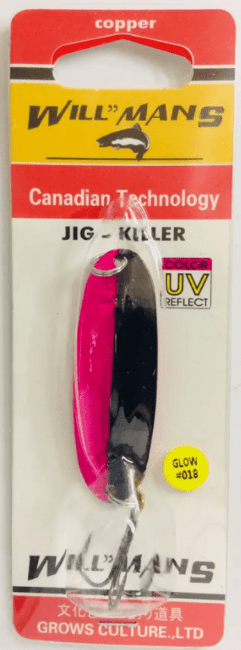 Блесна колеблющаяся GROWS CULTURE Will"mans Jig Killer 57мм 7гр #018 (018/A)