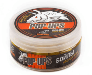 Насадочные бойлы плавающие MINENKO Pop-UP Yellow Flavor (желтый запах) Ø14мм 110гр/бан.