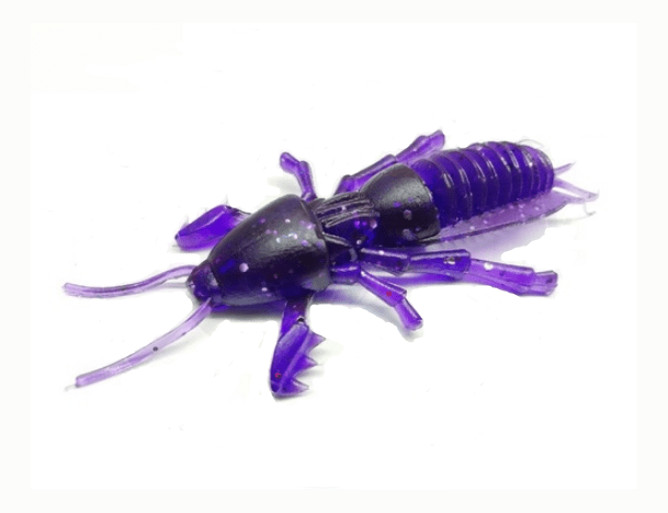 Силиконовая приманка SKELETON FISH Medvedka 3.0" 5шт/уп цв.:02