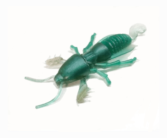 Силиконовая приманка SKELETON FISH Medvedka Lux 2.5" 5шт/уп цв.:20