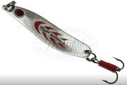 Блесна колеблющаяся MEPPS Syclops AG/Rouge (серебро/красн) №0 8гр