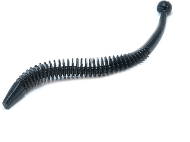 Силикон приманка BORODA BAITS Mila 80мм 1.0гр Чёрн Сыр 10шт/уп