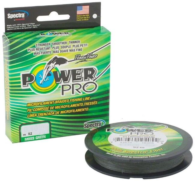 Плетёный шнур POWER PRO Moss Green 92м 0.32мм 24кг зеленый Плетёный шнур POWER PRO Moss Green 92м 0.32мм 24кг зеленый