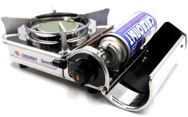 Плита наст газовая "СЛЕДОПЫТ-Spark" керам. защита от изб. давления PF-GST-N12 Плита наст газовая "СЛЕДОПЫТ-Spark" керам. защита от изб. давления PF-GST-N12