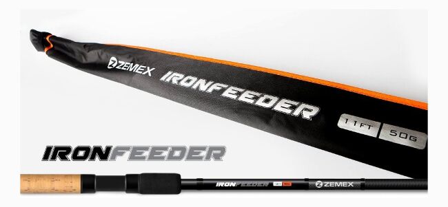 Удилище фидер ZEMEX Iron Flat-Method Feeder 3.96м/ до140гр