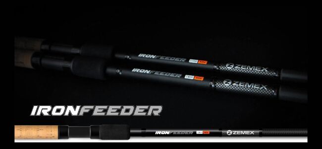 Удилище фидер ZEMEX Iron Flat-Method Feeder 3.96м/ до140гр