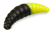 Силиконовая приманка COOL PLACE Maggot 40мм Сыр #black/yellow 10шт/уп Силиконовая приманка COOL PLACE Maggot 40мм Сыр #black/yellow 10шт/уп