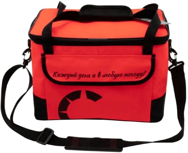 Сумка изотермическая "СЛЕДОПЫТ - Red Line", 23 л, цв. коралловый PF-BI-RL05