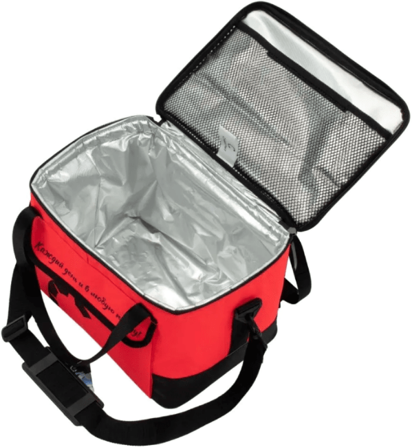 Сумка изотермическая "СЛЕДОПЫТ - Red Line", 23 л, цв. коралловый PF-BI-RL05