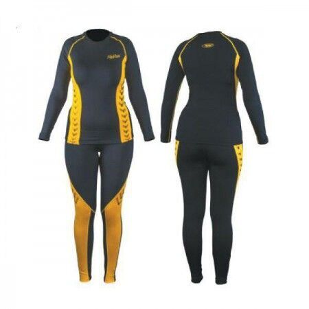 Термобелье жен комплект Alaskan "Guide" черн/желт р.M Термобелье жен комплект Alaskan "Guide" черн/желт р.M