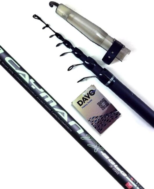 Удилище с кольцами ДОЮЙ Cayman Tele Bolo 4.0м до 30гр 1667A-4