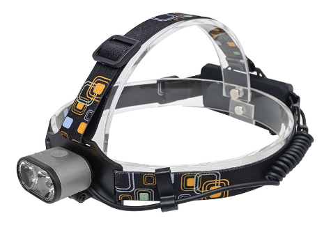 Фонарь налобный ПОИСК P-K28-T6, 2.аккум., USB Фонарь налобный ПОИСК P-K28-T6, 2.аккум., USB