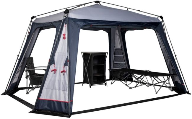 Шатер кемпинговый "Capella"  Синий/Серый