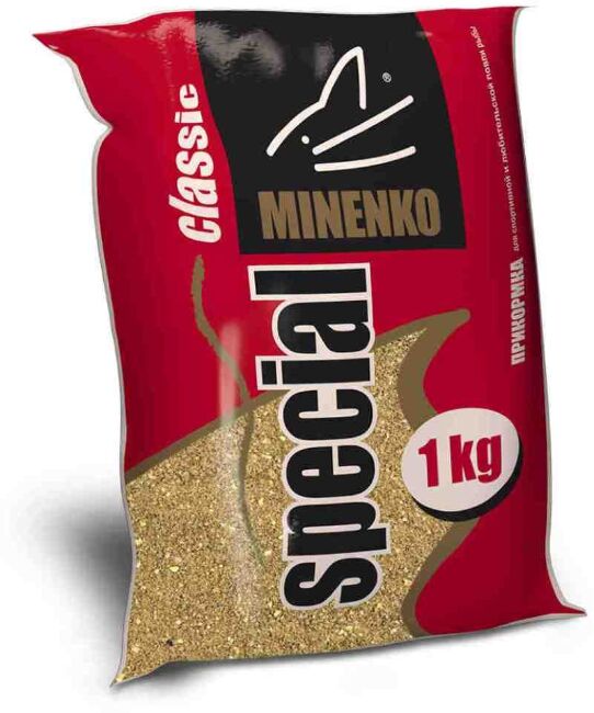 Прикормка MINENKO Special Карась-Чеснок 1кг Прикормка MINENKO Special Карась-Чеснок 1кг