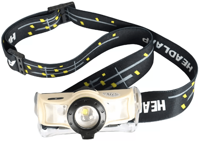 Фонарь налобный YYC-GY-18-T6, 1 шнур USB