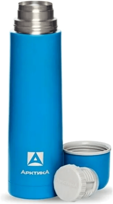 Термос Арктика 102-500 с пластик покрытием 0,5л синий