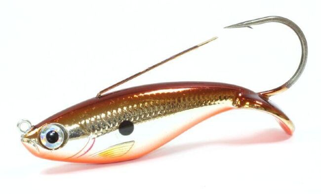 Блесна колеблющаяся незацепляйка RAPALA Weedless Shad 8см 16гр WSD08-SBR