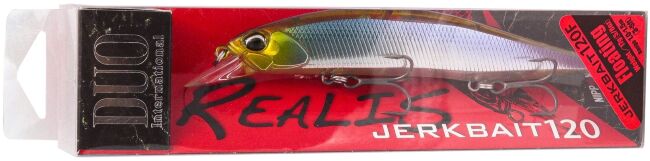 Воблер DUO Realis Jerkbait 120F 120мм 17.1гр 0.8-1.0м GSN3085 Hypnotic