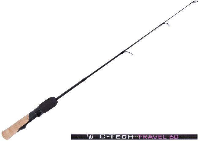 Удилище телескопическое зимнее Lucky John C-TECH TRAVEL 60см
