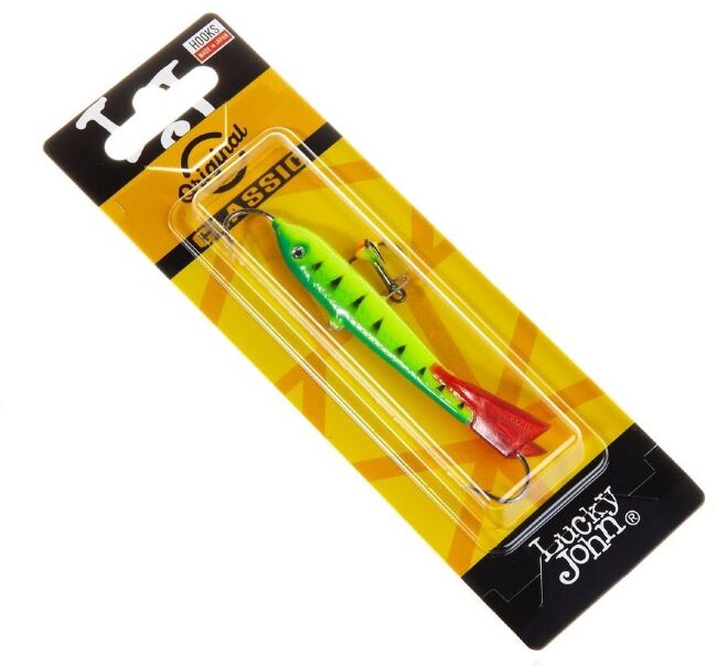 Балансир Lucky John CLASSIC 8 с тр. 80мм/36RT блистер Балансир Lucky John CLASSIC 8 с тр. 80мм/36RT блистер