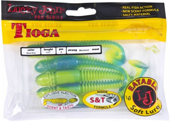 Виброхвосты съедоб. искусст. LJ Pro Series TIOGA 4.5" 114мм #T50 5ш/уп