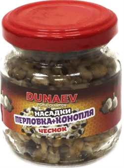 Насадка стеклобанка DUNAEV Перловка+Конопля 100мл Чеснок Насадка стеклобанка DUNAEV Перловка+Конопля 100мл Чеснок