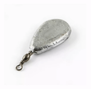 Груз плоский ЛОЖКА с вертлюгом 60гр Груз плоский ЛОЖКА с вертлюгом 60гр