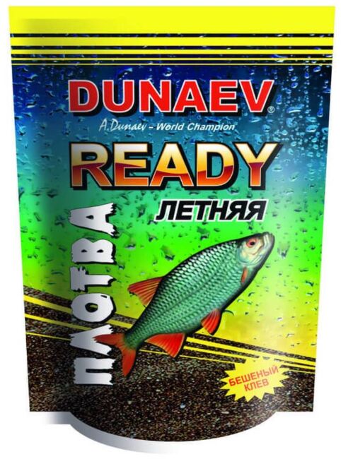 Прикормка DUNAEV Ready 1кг Плотва