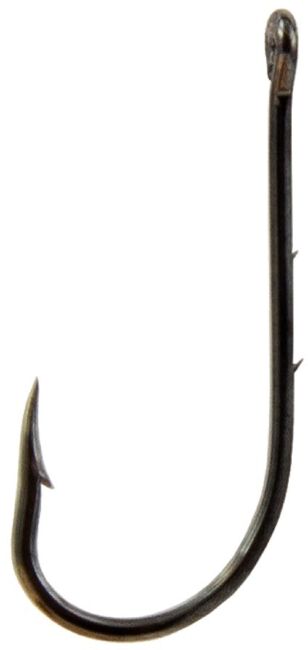 Крючок FISH SEASON Baitholder-Ring №5 колечко черный с насечками 8шт/уп 11014-05F