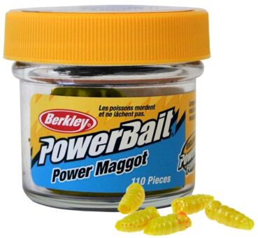 Опарыш Berkley Powerbait Micro Power Maggots Yellow 1079209 Опарыш Berkley Powerbait Micro Power Maggots Yellow 1079209