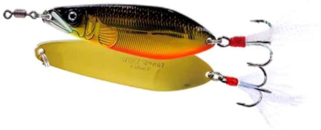 Блесна колеблющаяся DAIWA Steez Spoon 14гр 70мм #Gold Ayu