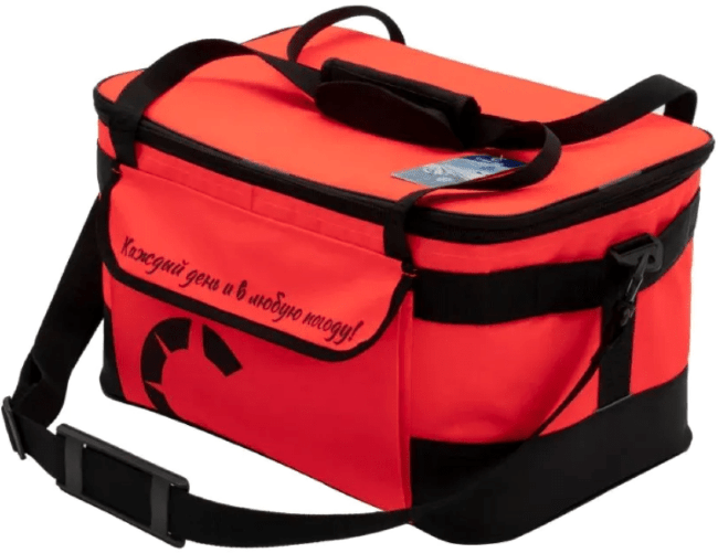 Сумка изотермическая "СЛЕДОПЫТ - Red Line", 34 л, цв. коралловый PF-BI-RL06